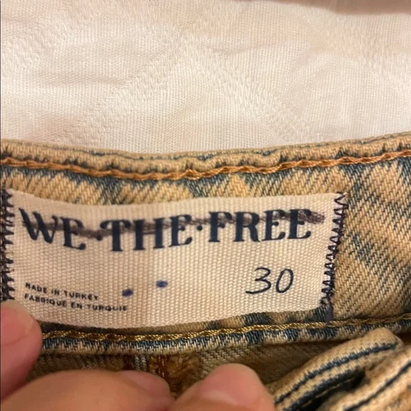 NWOT Free People We The Free Moxie Pull On Barrel Jeans - Picture 14 of 15